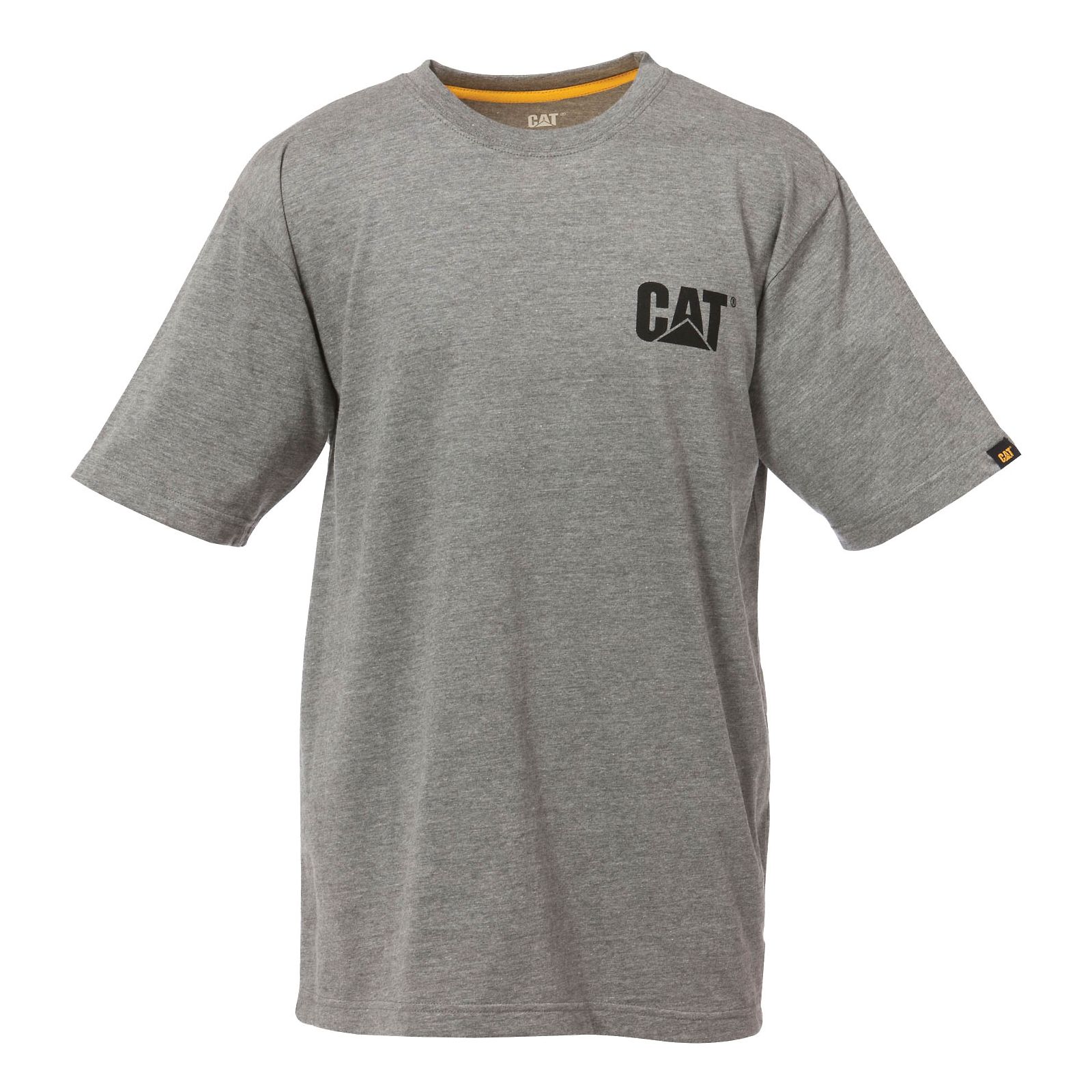 Caterpillar Clothing South Africa - Cat Men's Trademark T-Shirts Dark Grey SH4158730